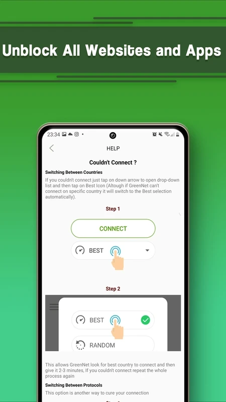 GreenNet VPN — screenshot 3